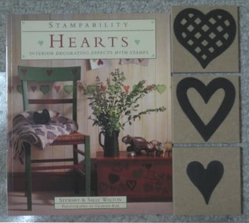 9781859671733-Hearts: Interior Decorating Effects with Stamps.