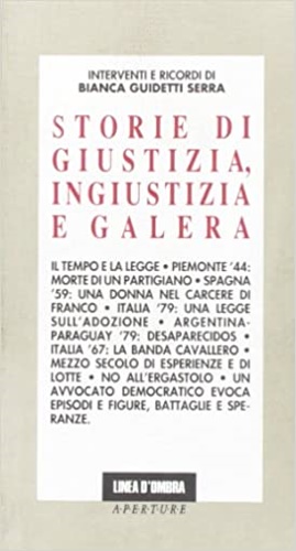 9788809150065-Storie di giustizia,Ingiustizia e galera.