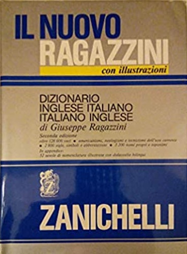 9788808068347-Il nuovo Ragazzini. Dizionario inglese-italiano e italiano-inglese.
