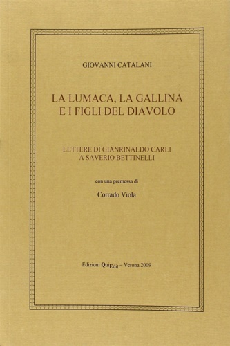 9788864640099-La lumaca, la gallina e i figli del diavolo.