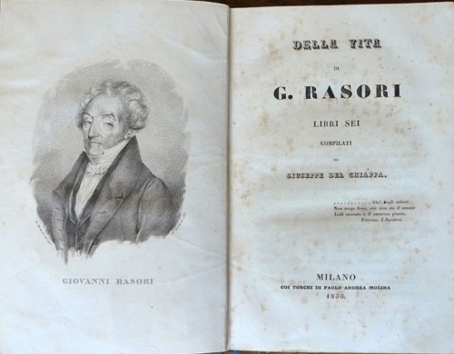 Della vita di G.Rasori. Libri sei.