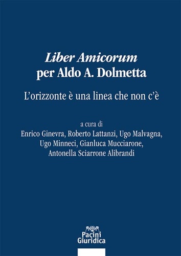 9788833795867-Liber amicorum per Aldo A. Dolmetta.