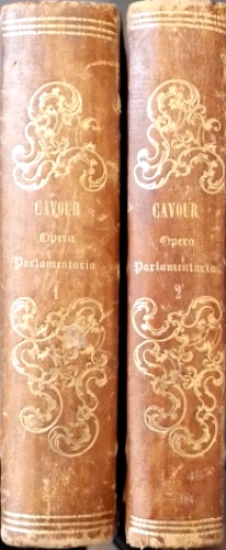 Opera parlamentaria del conte di Cavour.