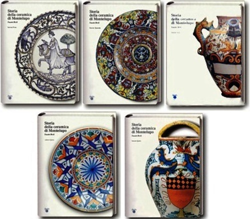 Storia della ceramica di Montelupo. Serie completa dei 5 volumi editi.