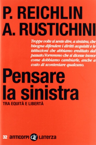 9788842097297-Pensare la sinistra. Tra equità e libertà.