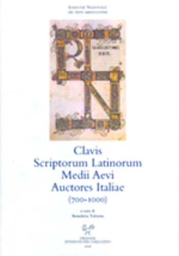 9788884502254-Clavis Scriptorum Latinorum Medii Aevi. Auctores Italiae (700-1000).