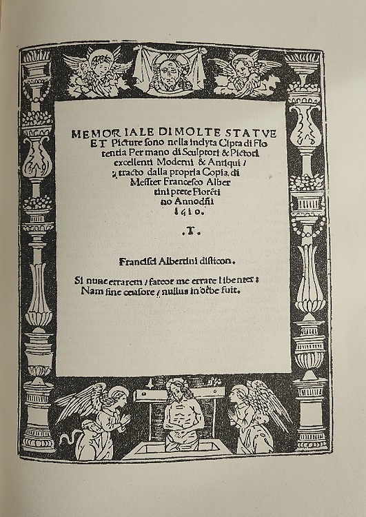 Memoriale di molte statue et picture sono nella inclyta cipta di Florentia per m