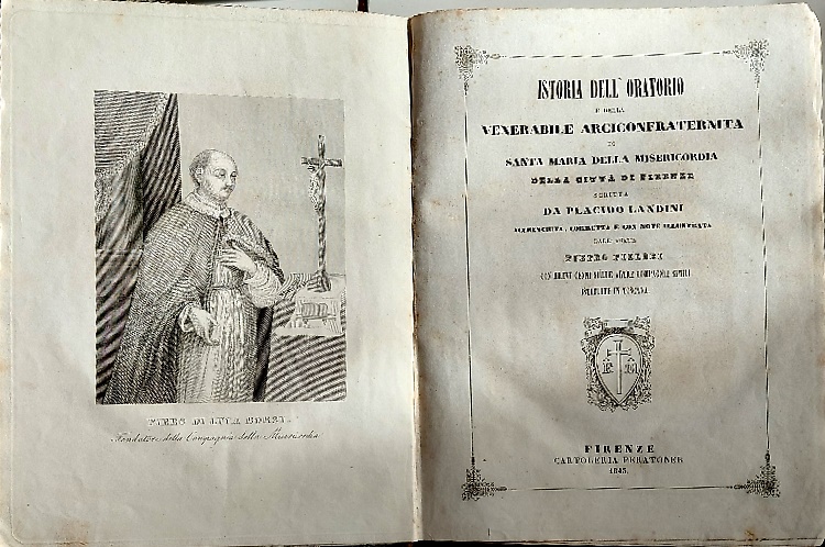 Istoria dell'Oratorio e della venerabile Arciconfraternita di Santa Maria della