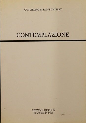 Contemplazione.