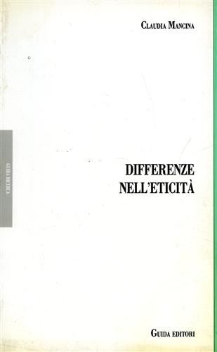9788878350762-Differenze nell'eticità. Amore famiglia società civile in Hegel.