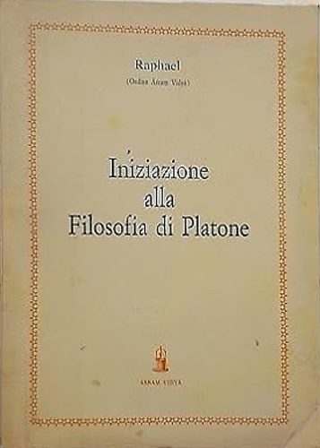 Iniziazione alla filosofia di Platone.