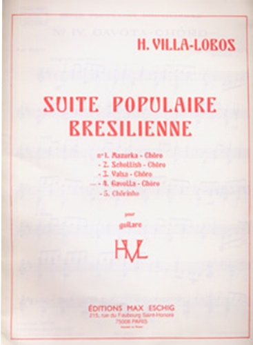 Suite Populaire Brasilienne No.1 Mazurka. 2 Scottish. 3 Valsa. 4 GAvotta. 5 Chor