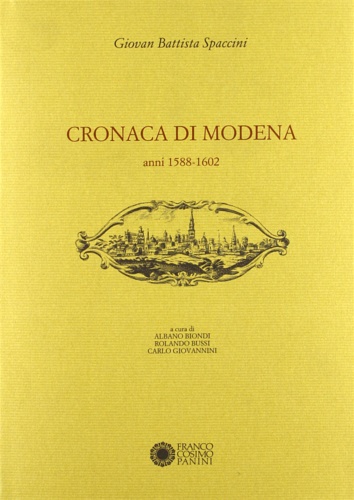 9788876862502-Cronaca di Modena. I. Anni 1588-1602.
