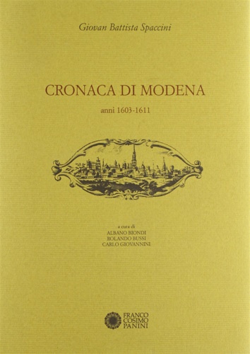 9788882900816-Cronaca di Modena. II. Anni 1603-1611.