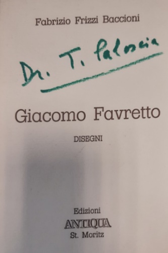 Giacomo Favretto. Disegni.
