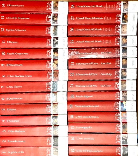 Storia dell'arte. Tutto il pubblicato 28 volumi.