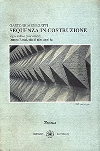 Sequenza in costruzione. Segue (titolo provvisiorio) ottone Rosai, più di tant'a