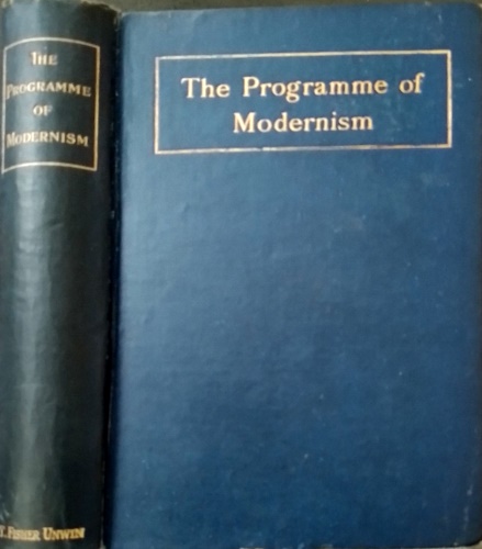 The programme of modernism.