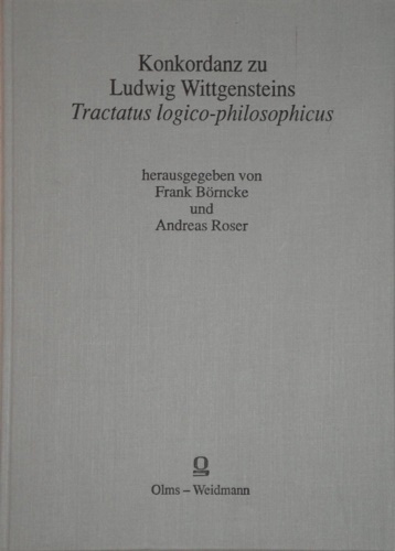 9783487098746-Konkordanz Zu Ludwig Wittgenstein's 