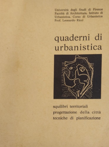 Squilibri territoriali. Progettazione della città. Tecniche di pianificazione.