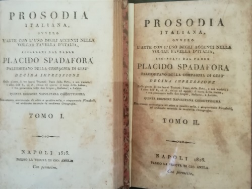Prosodia italiana ovvero l'arte dell'uso degli accenti nella volgar favella d'It