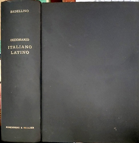 Dizionario Italiano Latino.