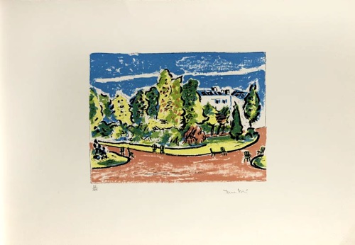 Giardini di Parigi.