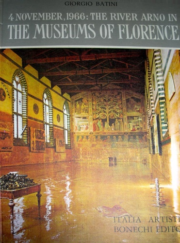 4 November, 1966: the river Arno in the museums of Florence.