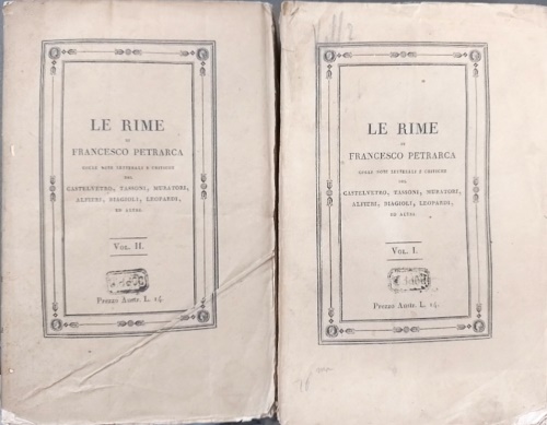 Le rime.