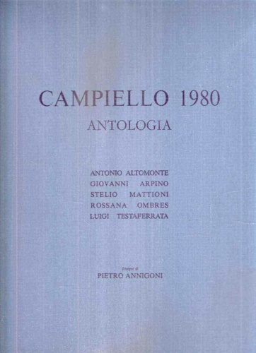 Antologia del Campiello 1980.