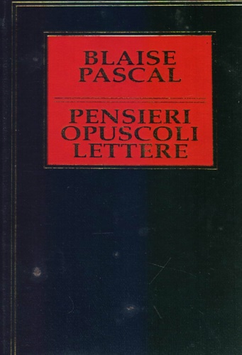 Pensieri opuscoli lettere