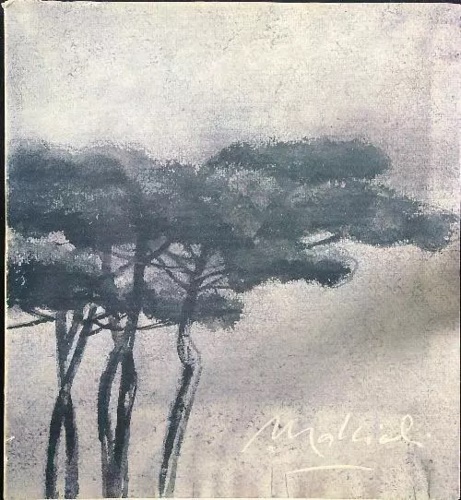 Carlo Mattioli. La pioggia nel pineto.