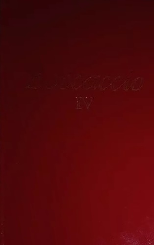 Tutte le Opere vol.IV: Decameron.