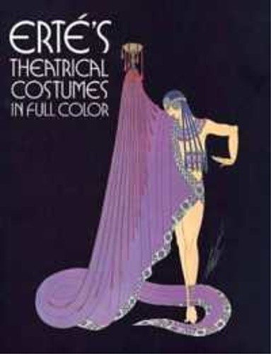 9780486238135-Erte's Theatrical Costumes in Full Color.