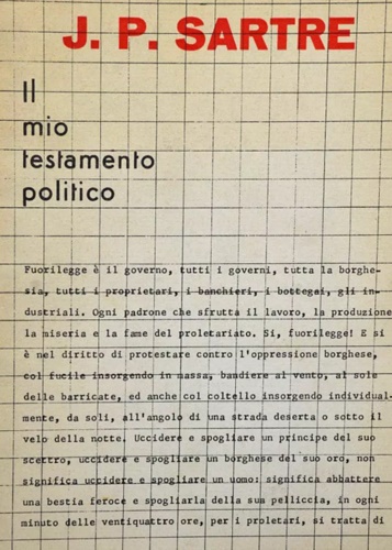 il mio testamento politico.