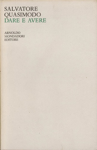 Dare e avere. 1959-1965.