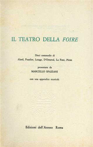 Il Teatro della Foire.