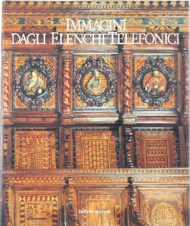 Immagini dagli elenchi telefonici. 1992.  I materiali nella storia dell'arte.