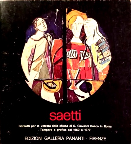 Bruno Saetti. Bozzetti per la vetrata della chiesa di San Giovanni Bosco in Roma