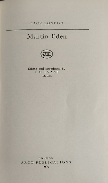 Martin Eden.