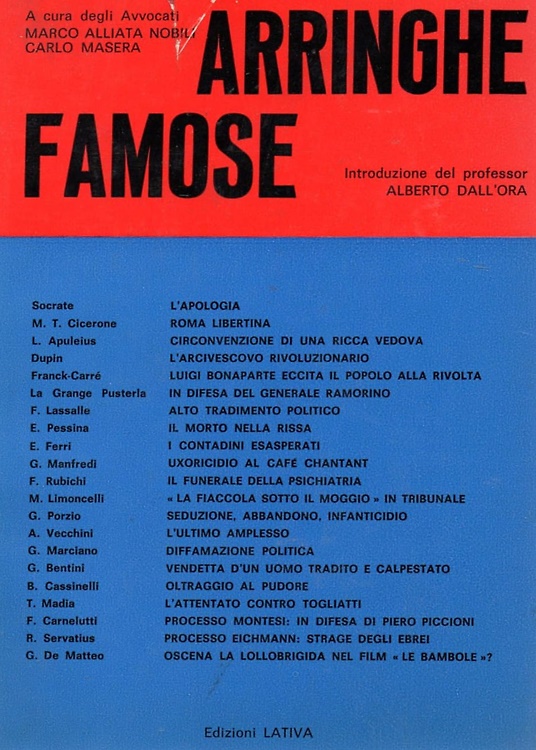 Arringhe famose.