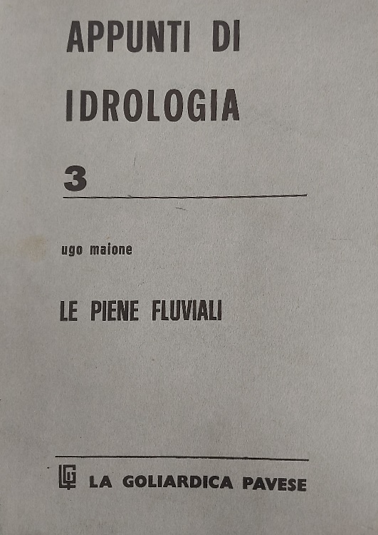 9788878300903-Appunti di idrologia 3: Le piene fluviali.