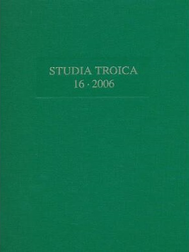9783805336635-Studia Troica. Band 16.