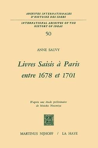 9789024713479-Livres saisis à Paris entre 1678 et 1701.