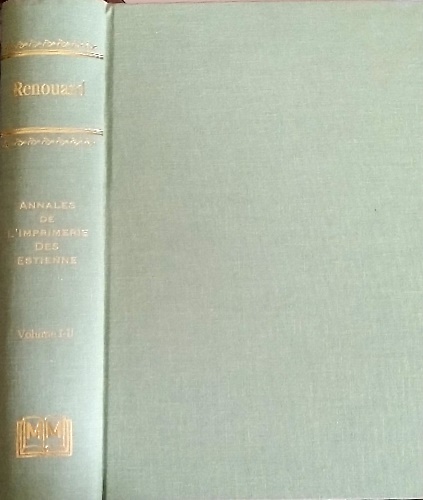 9781578981120-Annales de l' imprimerie des Estienne ou histoire de la famille des estienne et