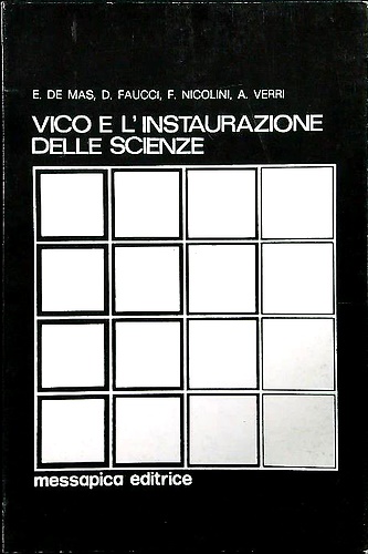 Vico e l'instaurazione delle scienze.