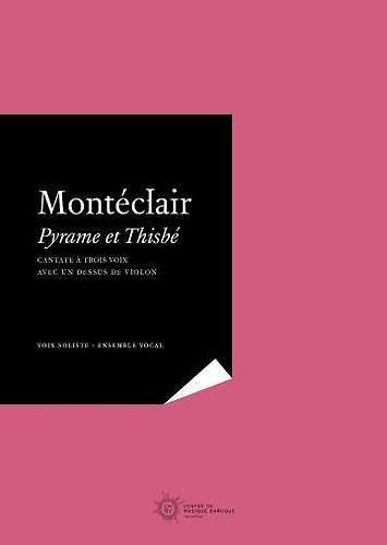 9790560162935-Pyrame et Thisbé cantate à trois voix et un dessus de violon. Contiene anche le