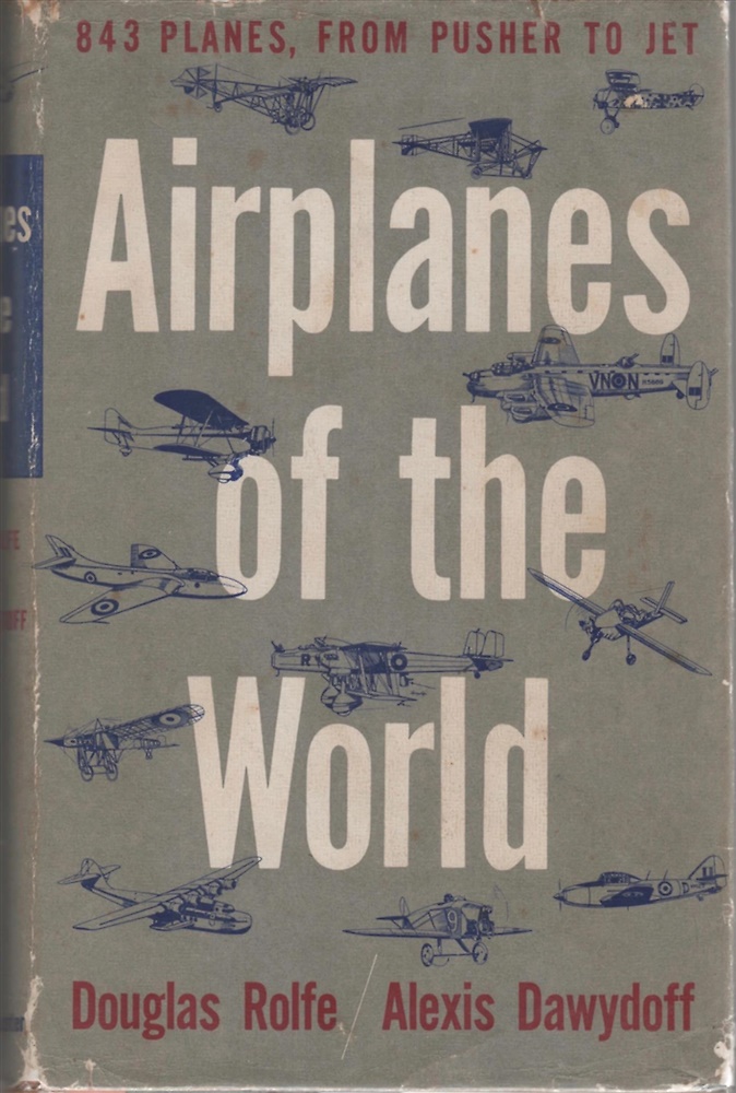 Airlpanes of the world from pusher to jhet 1490 to 1954.