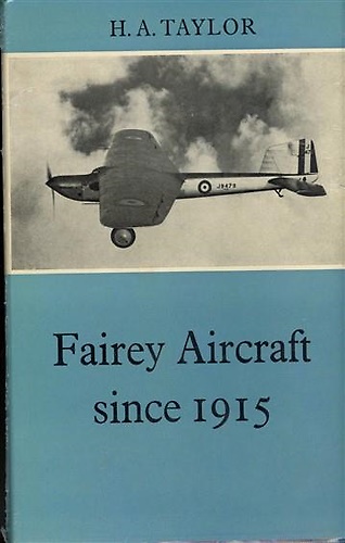 Fairey aircraft since 1915.