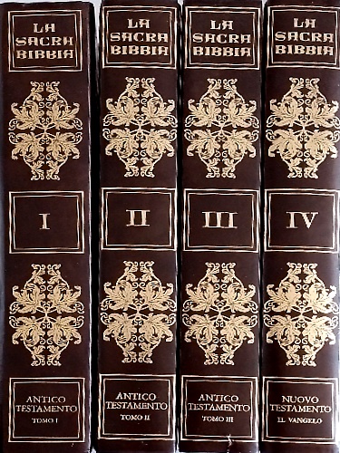 La sacra Bibbia.
